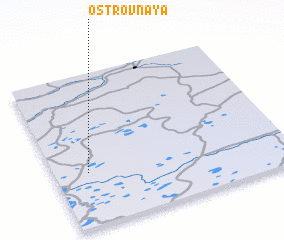 3d view of Ostrovnaya