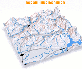 3d view of Barami Khwaidād Khān