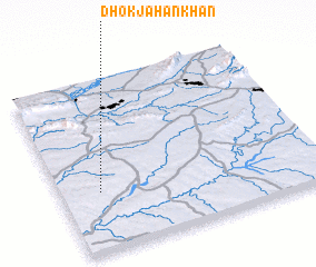 3d view of Dhok Jahān Khān