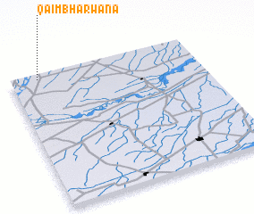 3d view of Qāim Bharwāna