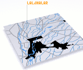 3d view of Lāl Jhalar