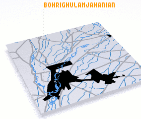 3d view of Bohri Ghulām Jahāniān