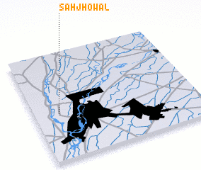 3d view of Sāhjhowal