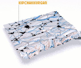 3d view of Kipchak-Kurgan