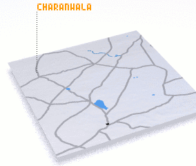 3d view of Chāranwāla