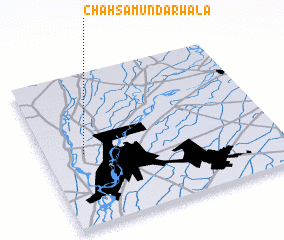 3d view of Chāh Samundarwāla