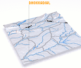 3d view of Dhok Kadiāl