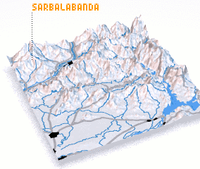 3d view of Sarbāla Bānda