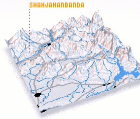 3d view of Shāhjahān Bānda