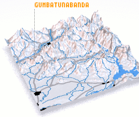 3d view of Gumbatūna Bānda