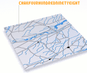 3d view of Chak Four Hundred Ninety-eight