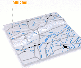 3d view of Dhurnāl