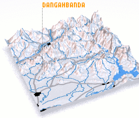 3d view of Dangāh Bānda