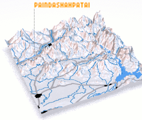 3d view of Painda Shāh Patai