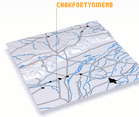 3d view of Chak Forty-nine MB