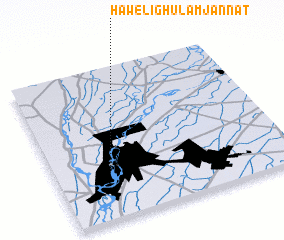 3d view of Haweli Ghulām Jannat