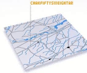 3d view of Chak Fifty-six-Eight AR
