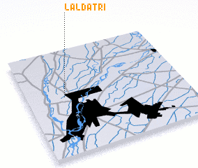 3d view of Lāl Dātri
