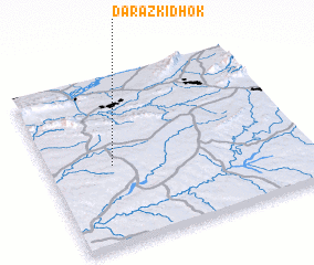 3d view of Darāz ki Dhok
