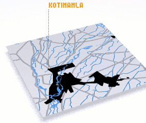 3d view of Kot Imāmla