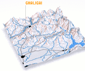 3d view of Ghālīgai