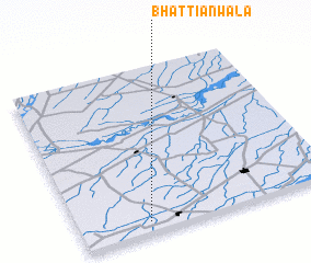 3d view of Bhattiānwāla