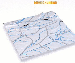 3d view of Dhok Ghumbār