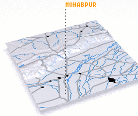 3d view of Mohābpur