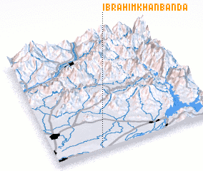 3d view of Ibrāhīm Khān Bānda