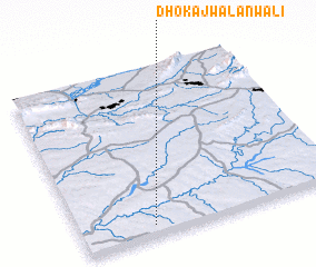 3d view of Dhok Ajwālānwāli