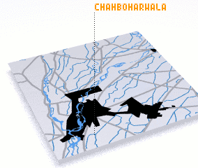 3d view of Chāh Boharwāla