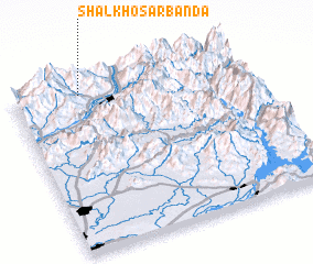 3d view of Shalkhosar Bānda