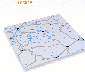 3d view of Lesnoy