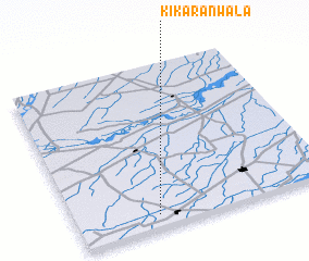 3d view of Kikarānwāla