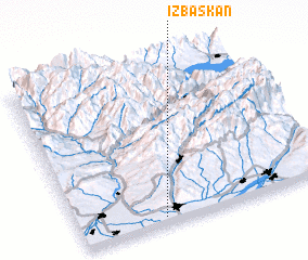 3d view of Izbaskan