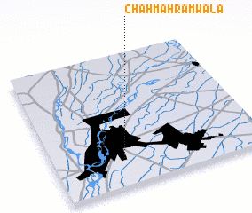 3d view of Chāh Mahramwāla