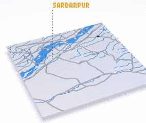 3d view of Sardārpur