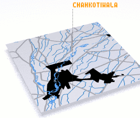 3d view of Chāh Kotiwāla