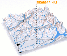 3d view of Sikandari Kili