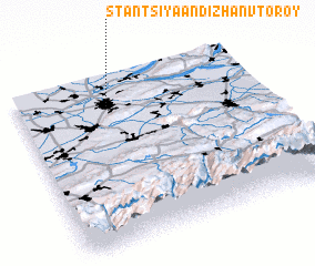 3d view of Stantsiya Andizhan Vtoroy