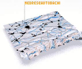 3d view of Medrese-Avtobachi