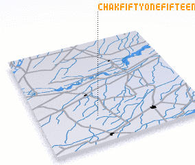 3d view of Chak Fifty-one-Fifteen L