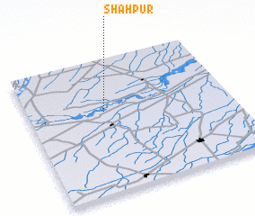 3d view of Shāhpur