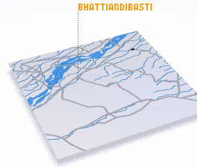 3d view of Bhattiān di Basti