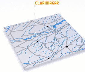 3d view of Clarknagar