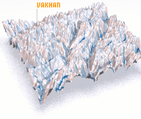 3d view of Vākhān