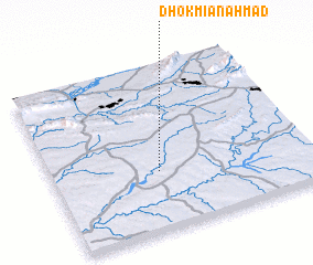 3d view of Dhok Miān Ahmad