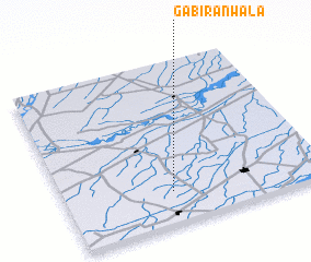 3d view of Gabīrānwāla