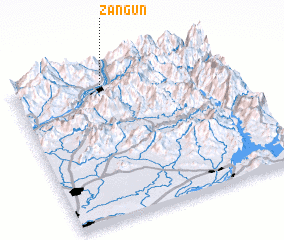 3d view of Zangūn