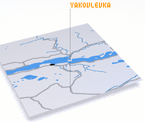 3d view of Yakovlevka